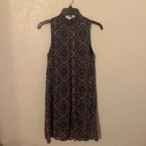 sprinkles multi colored sleeveless dress size medium